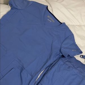 Grey’s Anatomy baby blue scrubs set